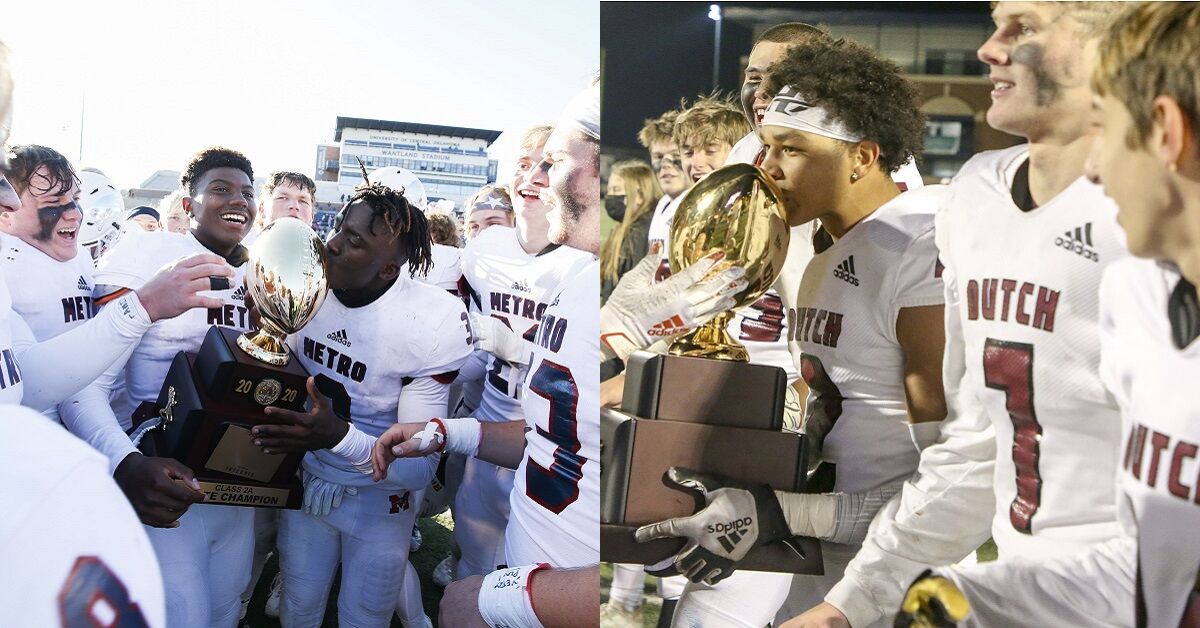 1. Class 3A No. 1 Holland Hall (2-0) at 2A No. 1 Metro Christian (2-0)